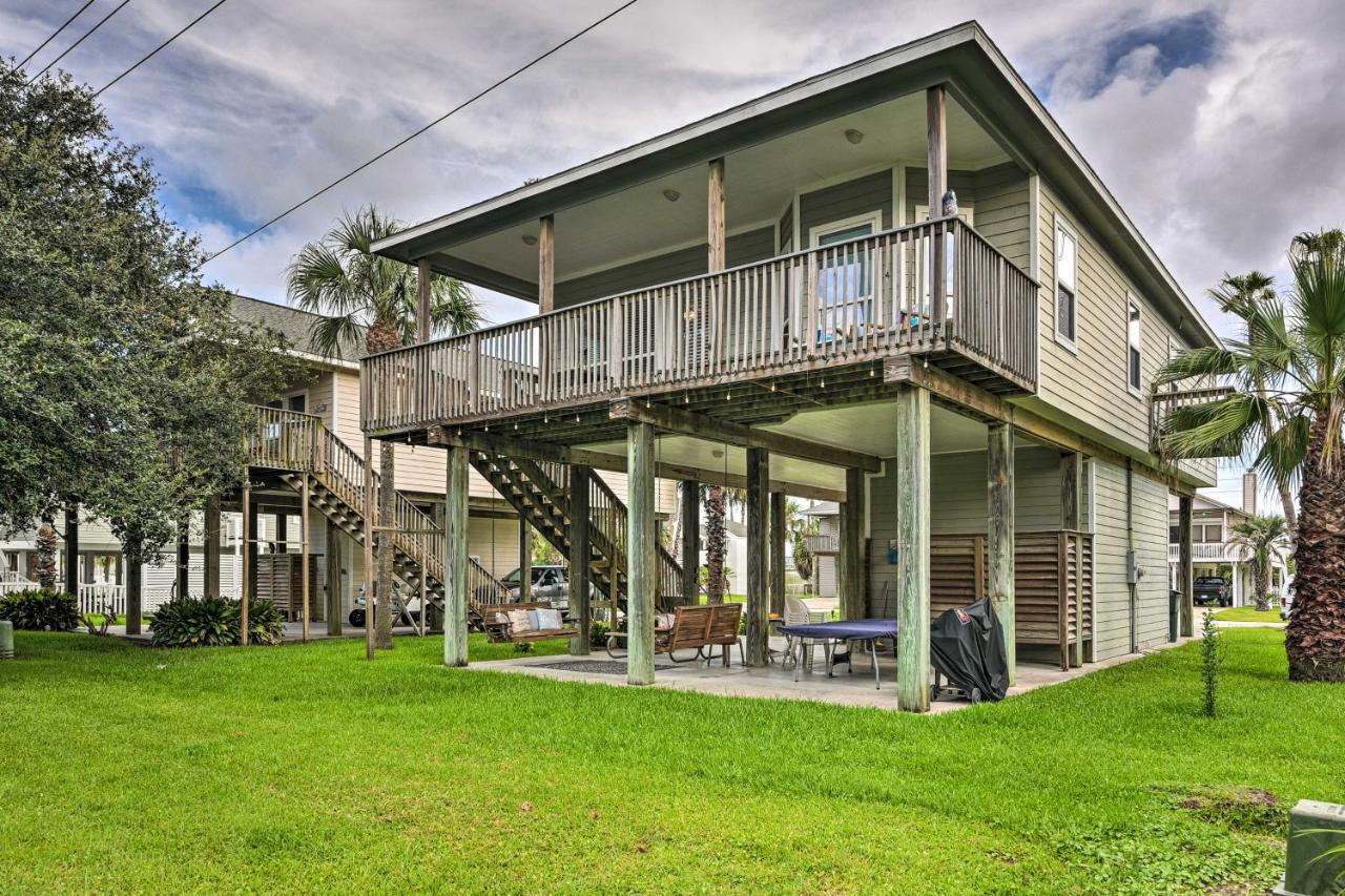 Villa Salty Dog Galveston House Less Than 1 Mi To Beach! Exterior foto