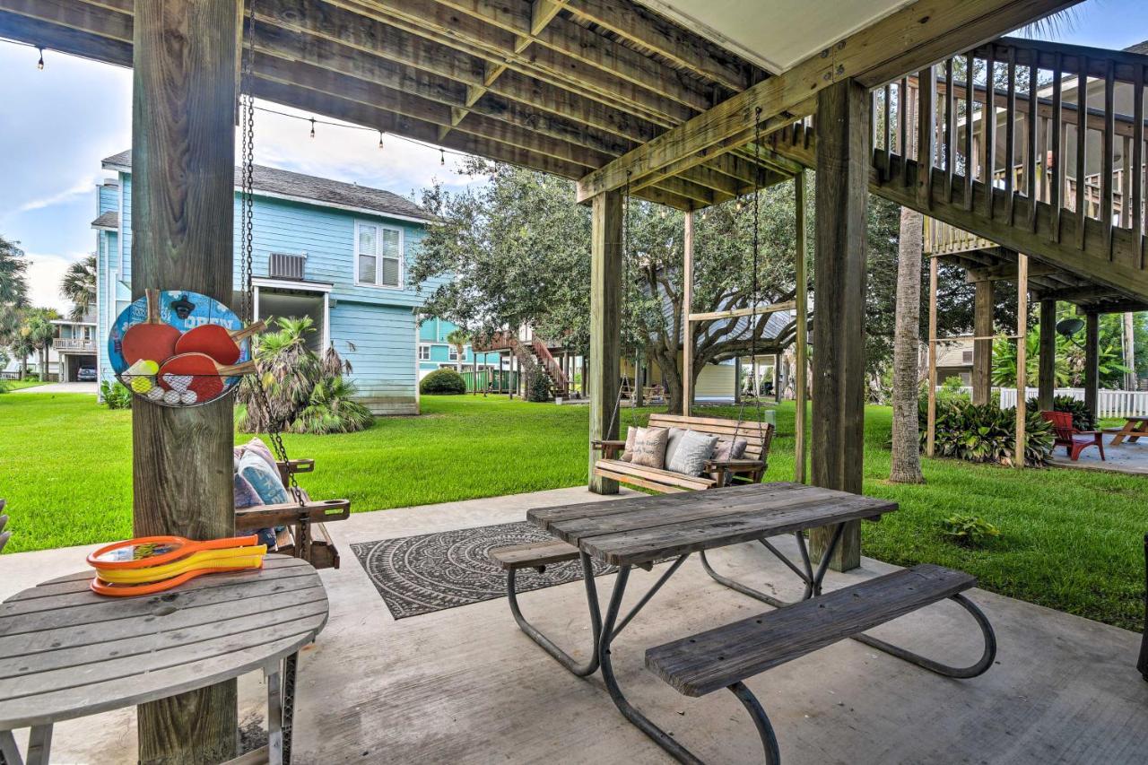 Villa Salty Dog Galveston House Less Than 1 Mi To Beach! Exterior foto