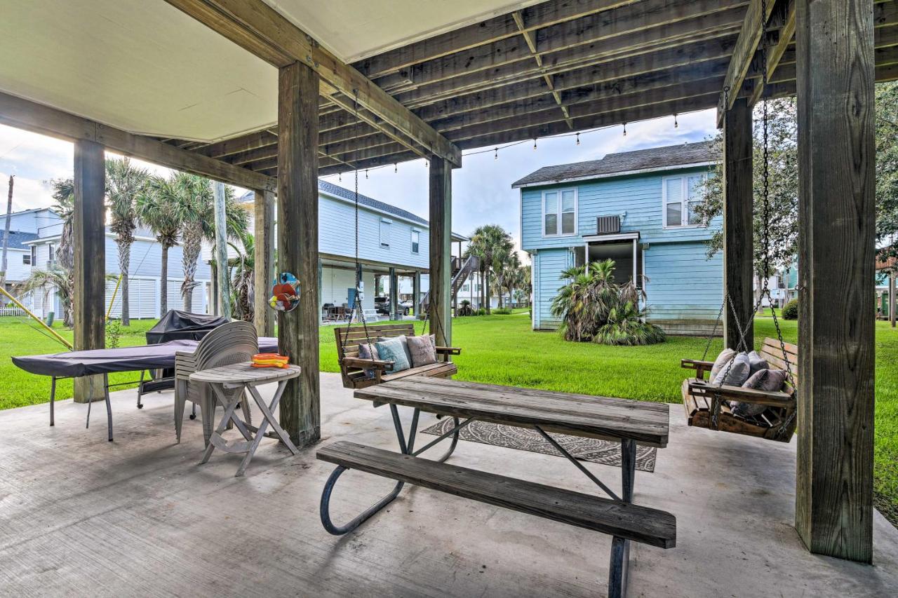 Villa Salty Dog Galveston House Less Than 1 Mi To Beach! Exterior foto